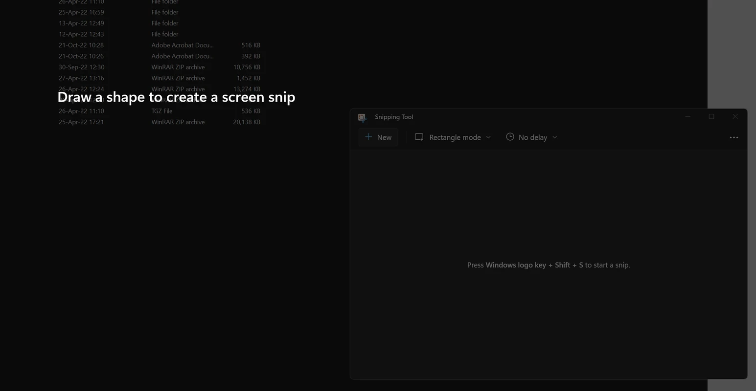 Snipping Tool — Screenshot 5